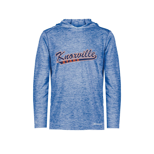 [FOLHCGRY-YS-LOGO2] Decker Youth Charge Hoodie (Youth S, Royal, Logo 2)