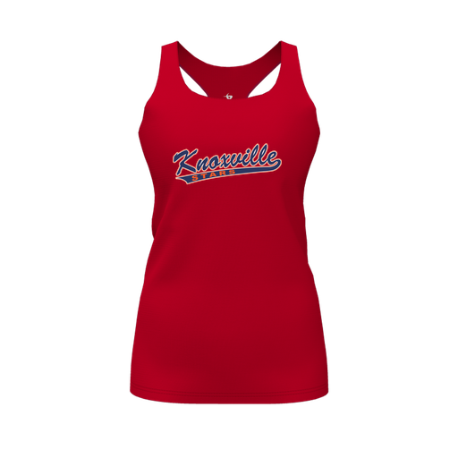 [FT0TRBRD-FYS-LOGO2] Decker Racerback Tank Top (Female Youth S, Red, Logo 2)