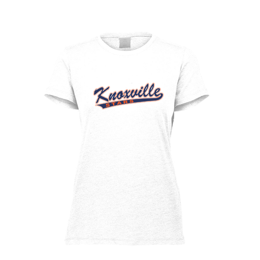 [FTSCUBWH-FAXS-LOGO2] Decker Women's Tri-Blend T-Shirt - Short Sleeve (Female Adult XS, White, Logo 2)