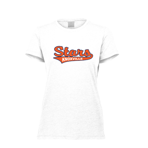 [FTSCUBWH-FAXS-LOGO3] Decker Women's Tri-Blend T-Shirt - Short Sleeve (Female Adult XS, White, Logo 3)