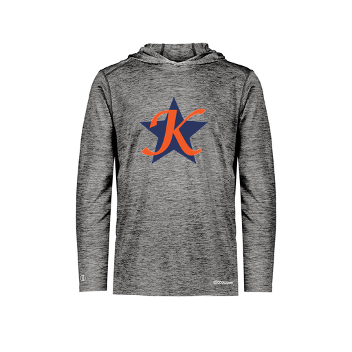 [FOLHCGBK-AS-LOGO1] Decker Men's Charge Hoodie (Adult S, Black, Logo 1)