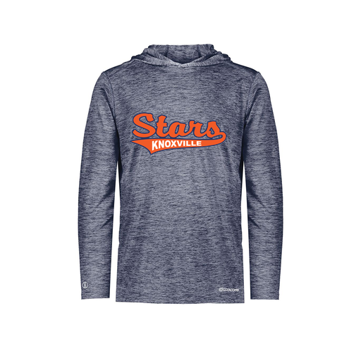 [FOLHCGNV-AS-LOGO3] Decker Men's Charge Hoodie (Adult S, Navy, Logo 3)