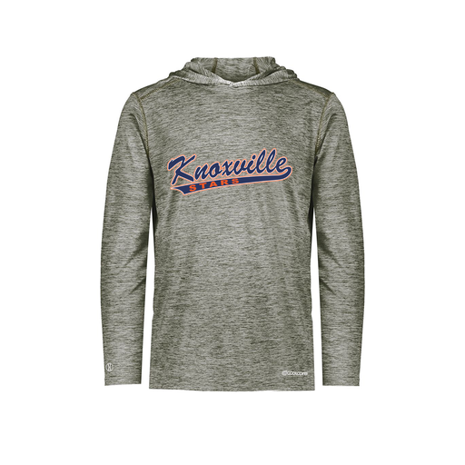 [FOLHCGGY-AS-LOGO2] Decker Men's Charge Hoodie (Adult S, Gray, Logo 2)