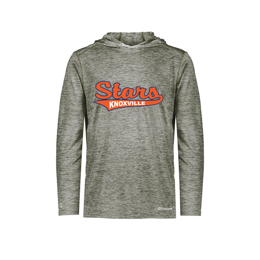 [FOLHCGGY-AS-LOGO3] Decker Men's Charge Hoodie (Adult S, Gray, Logo 3)