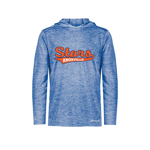 [FOLHCGRY-YS-LOGO3] Decker Youth Charge Hoodie (Youth S, Royal, Logo 3)